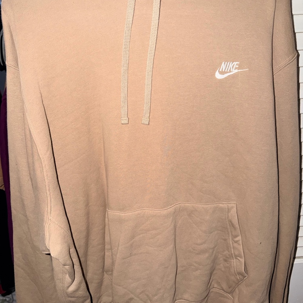Nike Beige Men's Hoodie